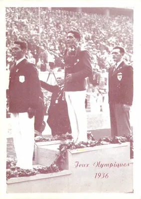 Cerimônia das medalhas — Jogos Olímpicos de 1936 — Berlim
